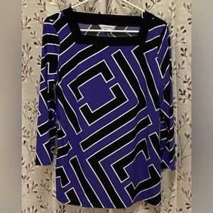 Liz Claiborne - Square Neck Blouse (NWT)